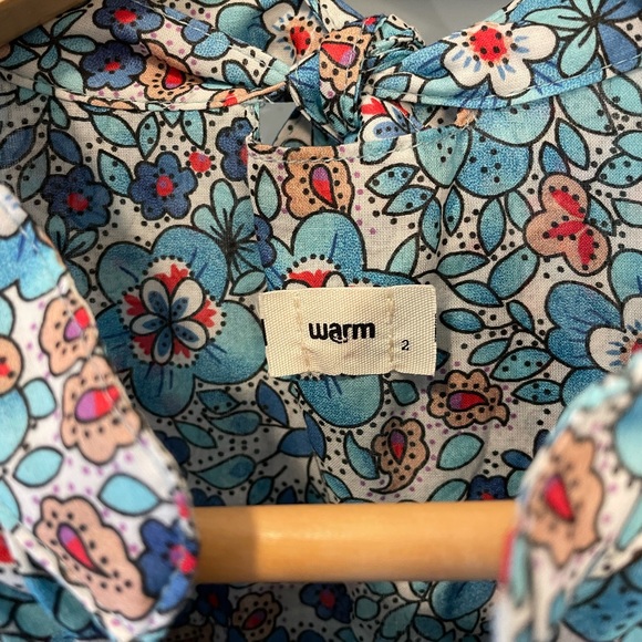 Warm NY June Liberty Fabric Floral Dress - Picture 5 of 11